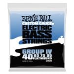 Ernie Ball Flatwound Group Electric Bass Strings Front View
